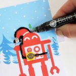 Bare Conductive Light-Up Christmas Card