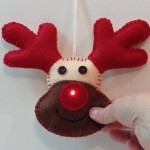 Interaqctive Light-up Rudolph