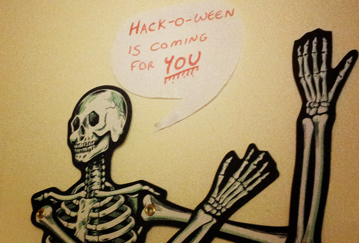 Hack-o-ween is coming