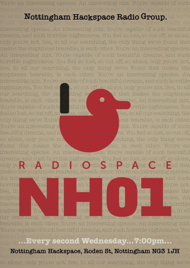 Poster for the Radio Group